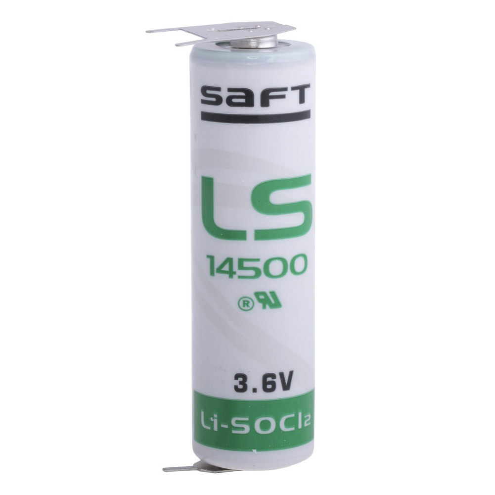 Батарейка AA літієва 3,6V 1шт. з контактами SAFT LS145003PF