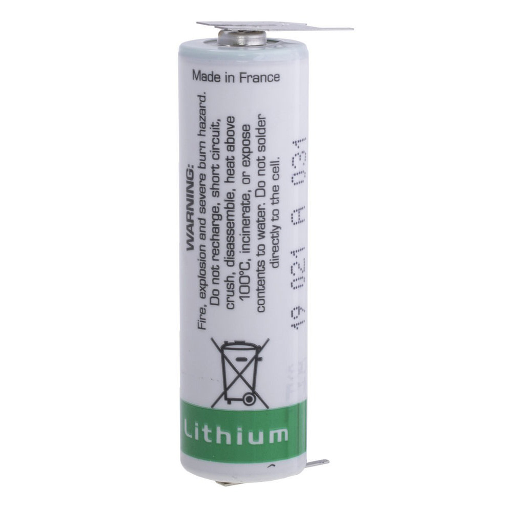 Батарейка AA літієва 3,6V 1шт. з контактами SAFT LS145003PF