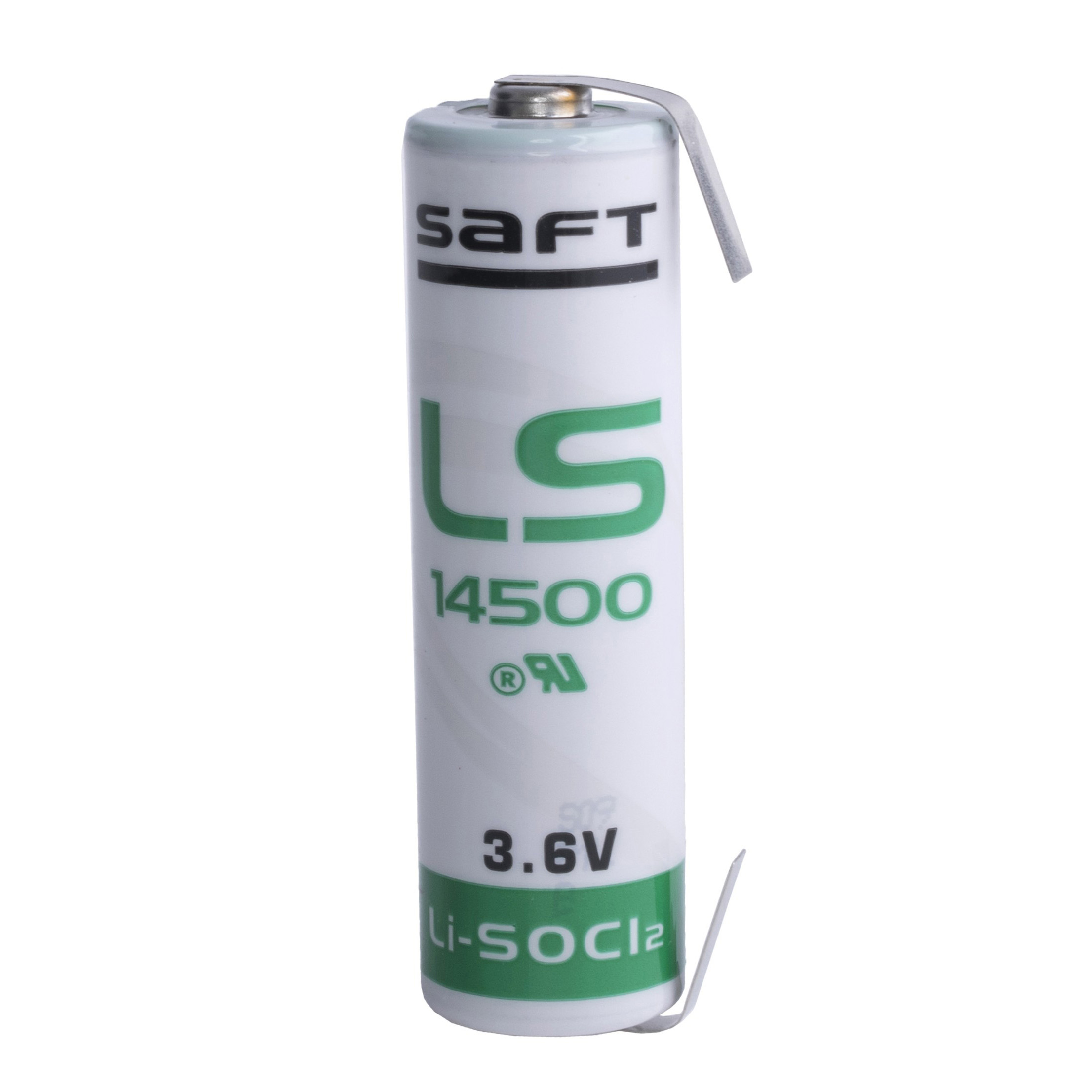 Батарейка AA літієва 3,6V 1шт. з контактами SAFT LS14500CNR|04230D-R
