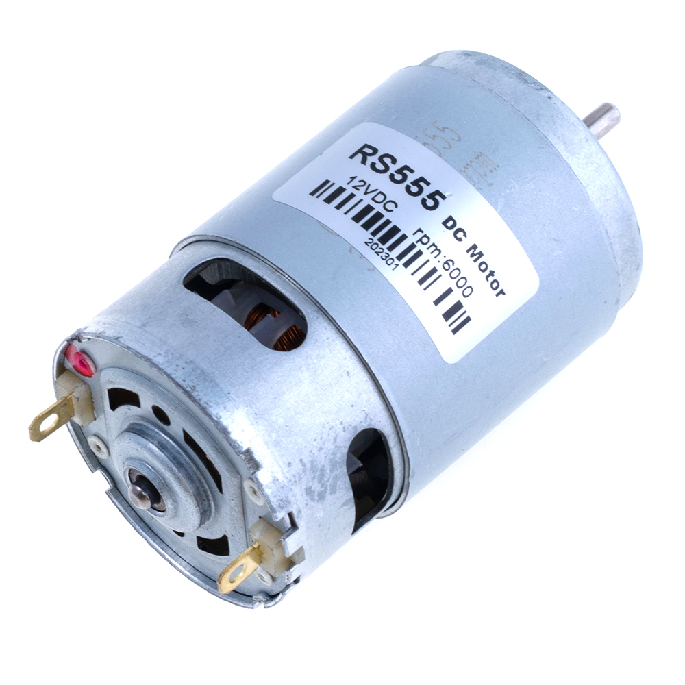 Мотор RS555, 6000rpm, 12VDC Мотор RS555, 6000rpm, 12VDC