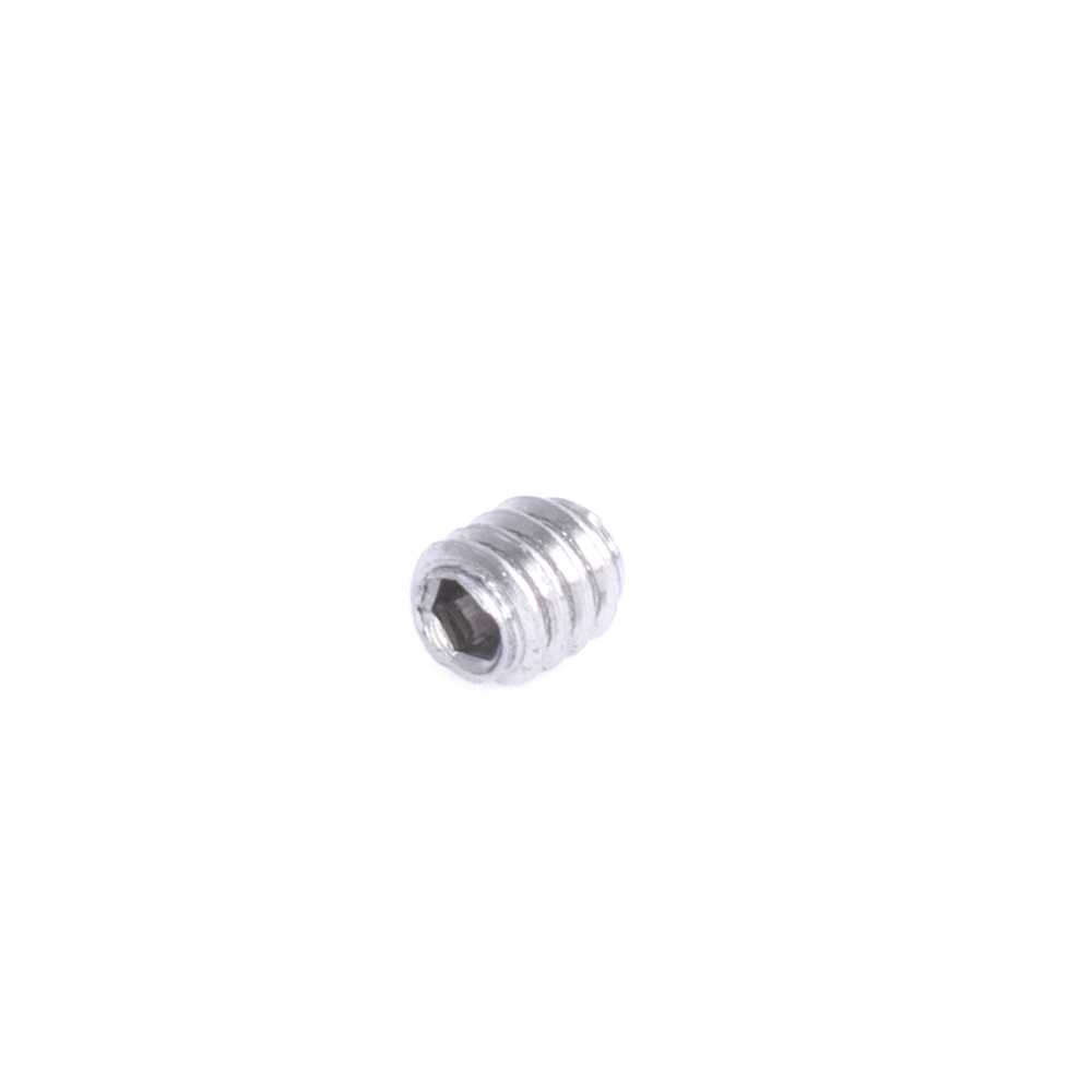 Гвинт монтажний M2x3mm (нержавіюча сталь 304, внутрішній шестигранник) Гвинт монтажний M2x3mm (нержавіюча сталь 304, внутрішній шестигранник)