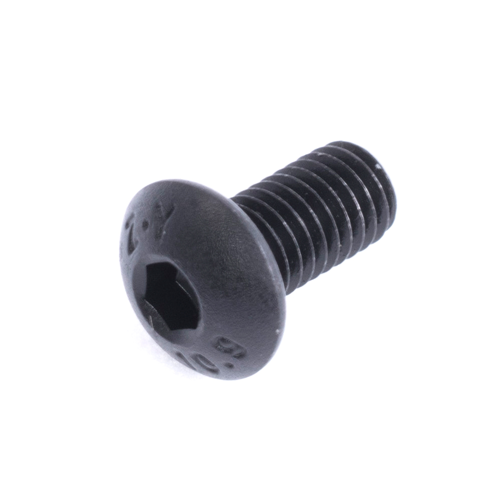 Гвинт з сферичною головкою M5x10mm (клас 10.9, чорний, внутрішній шестигранник, ISO7380) Гвинт з сферичною головкою M5x10mm (клас 10.9, чорний, внутрішній шестигранник, ISO7380)