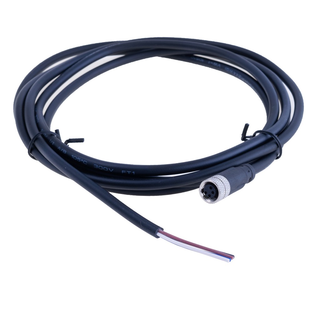 Роз’єм M8 4-pin для датчиків  "Мама" на проводі 2м.