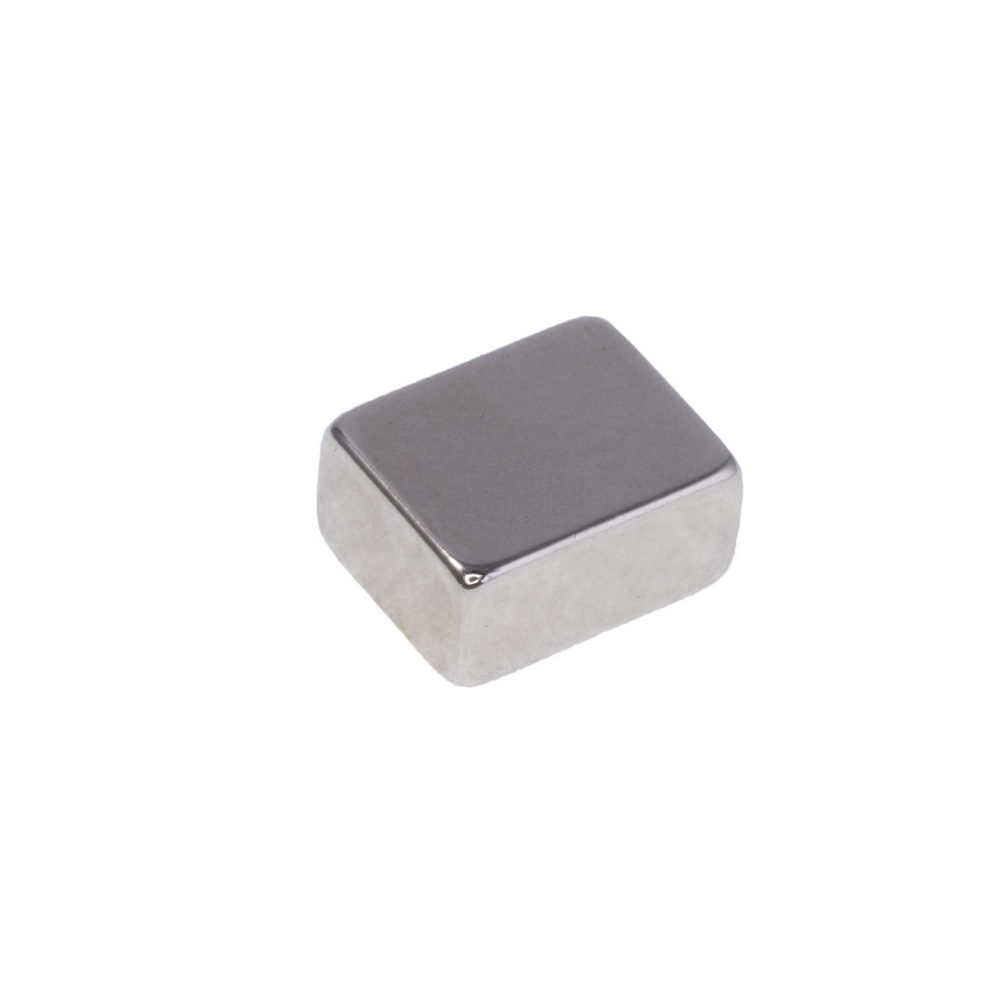 Магніт NdFeB, Блок 10 x 8 x 5 mm (N38), Ni + Cu + Ni (нікель) Магніт NdFeB, Блок 10 x 8 x 5 mm (N38), Ni + Cu + Ni (нікель)