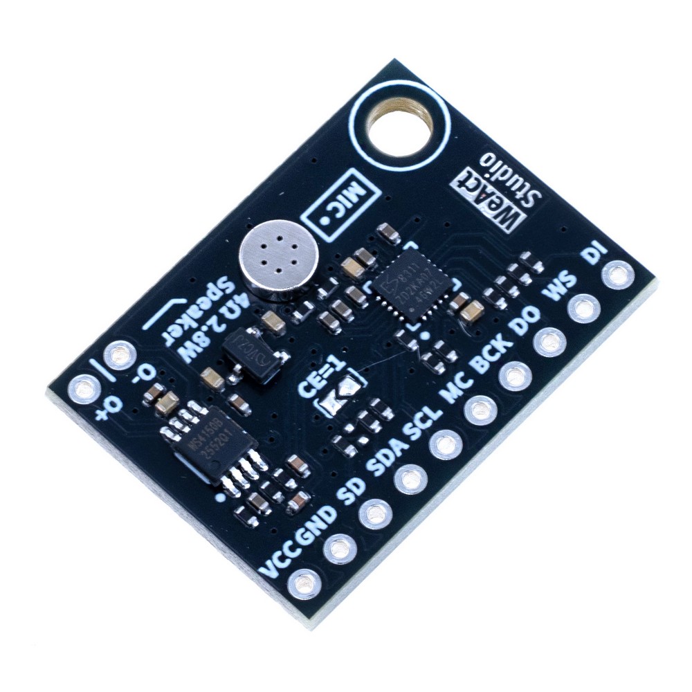 Mono-аудіо кодек ES8311+NS4150B (WeAct Studio) Mono-аудіо кодек ES8311+NS4150B (WeAct Studio)