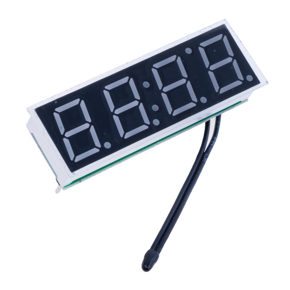 Модуль цифровий годинник, термометр, вольтметр, червоний RX8025T Модуль цифровий годинник, термометр, вольтметр, червоний RX8025T