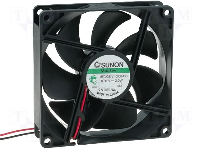 Вентилятор 92x92x25, 12V, (ME92251V1-A99) Вентилятор 92x92x25, 12V, (ME92251V1-A99)