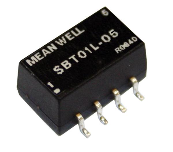 DC/DC перетворювач 1W, MeanWell SBT01L-05 DC/DC перетворювач 1W, MeanWell SBT01L-05