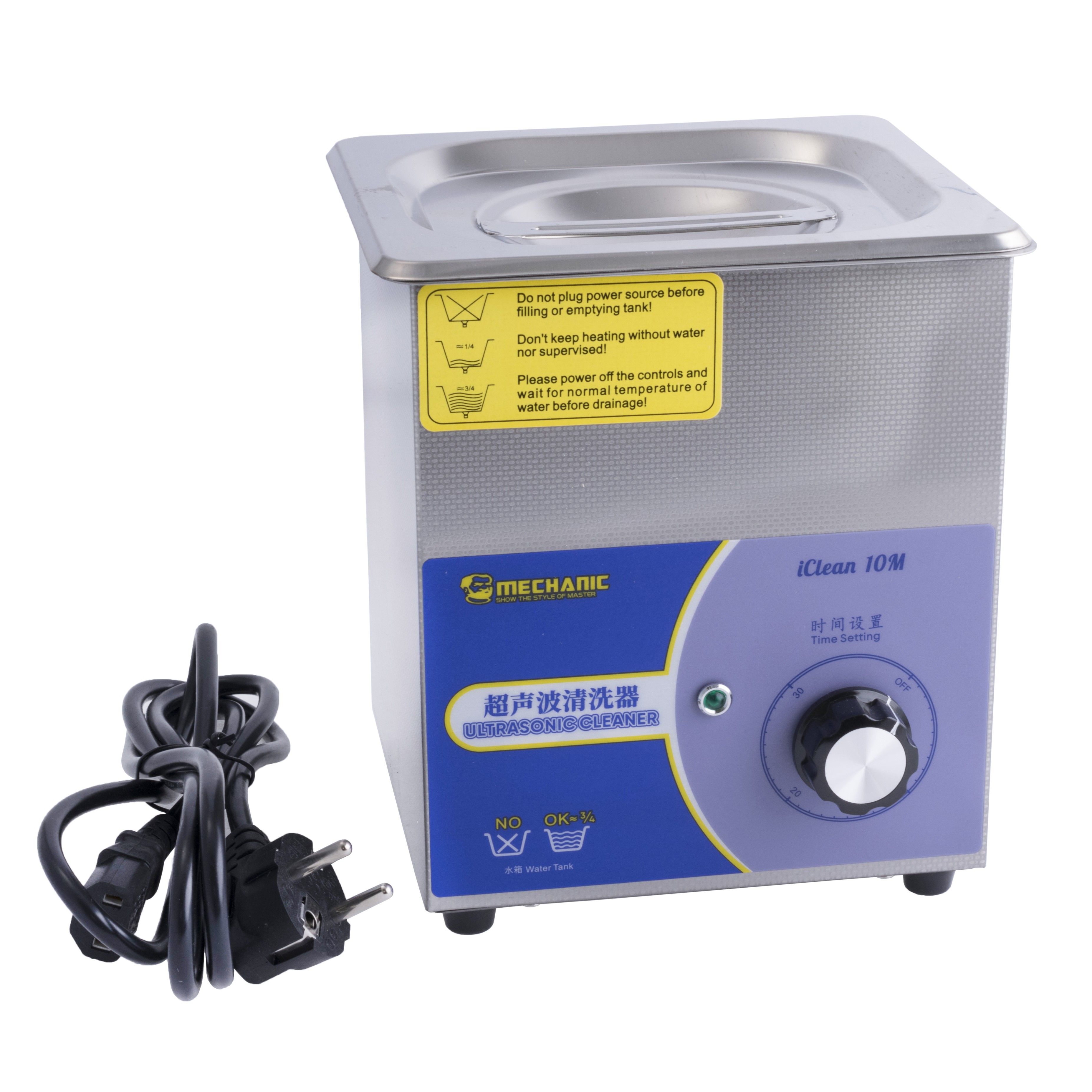 Ультразвукова ванна (MECHANIC Ultrasonic Cleaner iClean 10M)