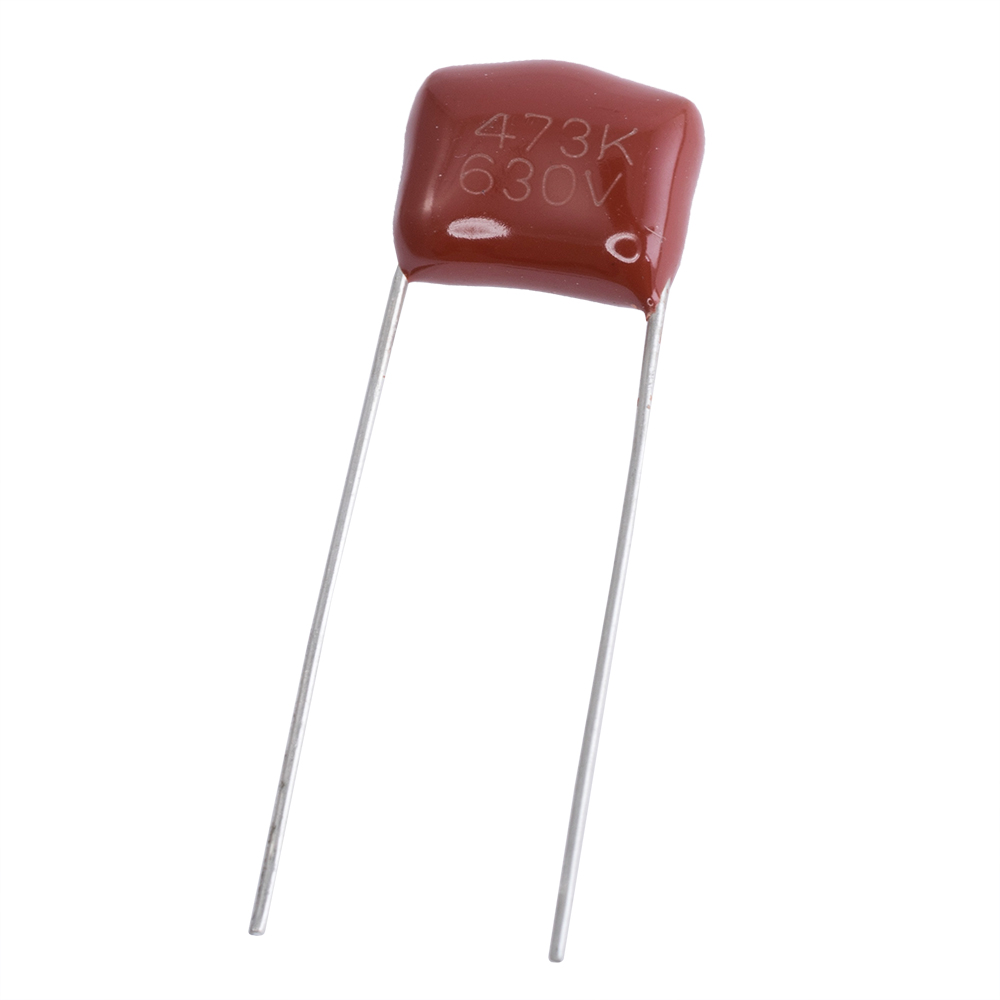 MER 47nF 630V K(+/-10%), P=10mm, 7x12x13mm (MER473K2JB-Hitano) (конденсатор плівковий)