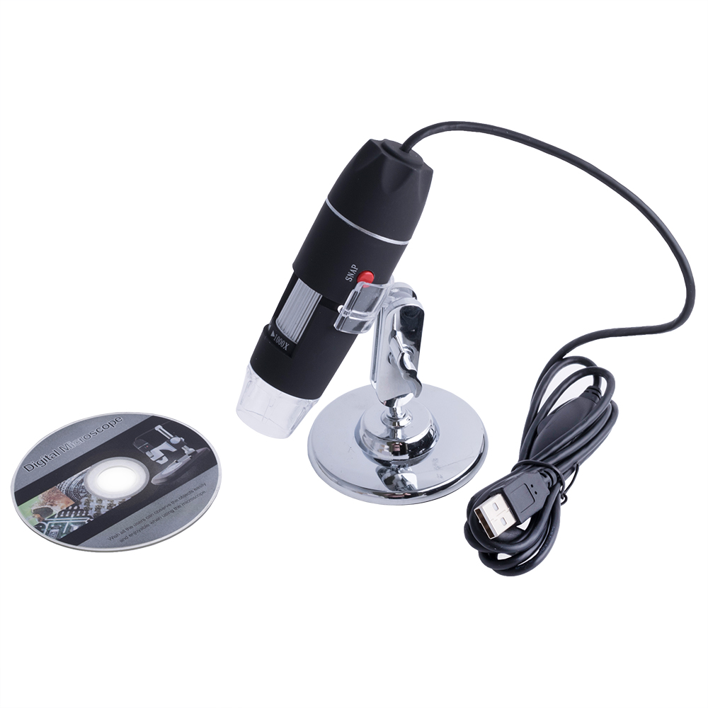 Мікроскоп USB 1,3 MPix 40x-1000x з підсвічуванням Мікроскоп USB 1,3 MPix 40x-1000x з підсвічуванням