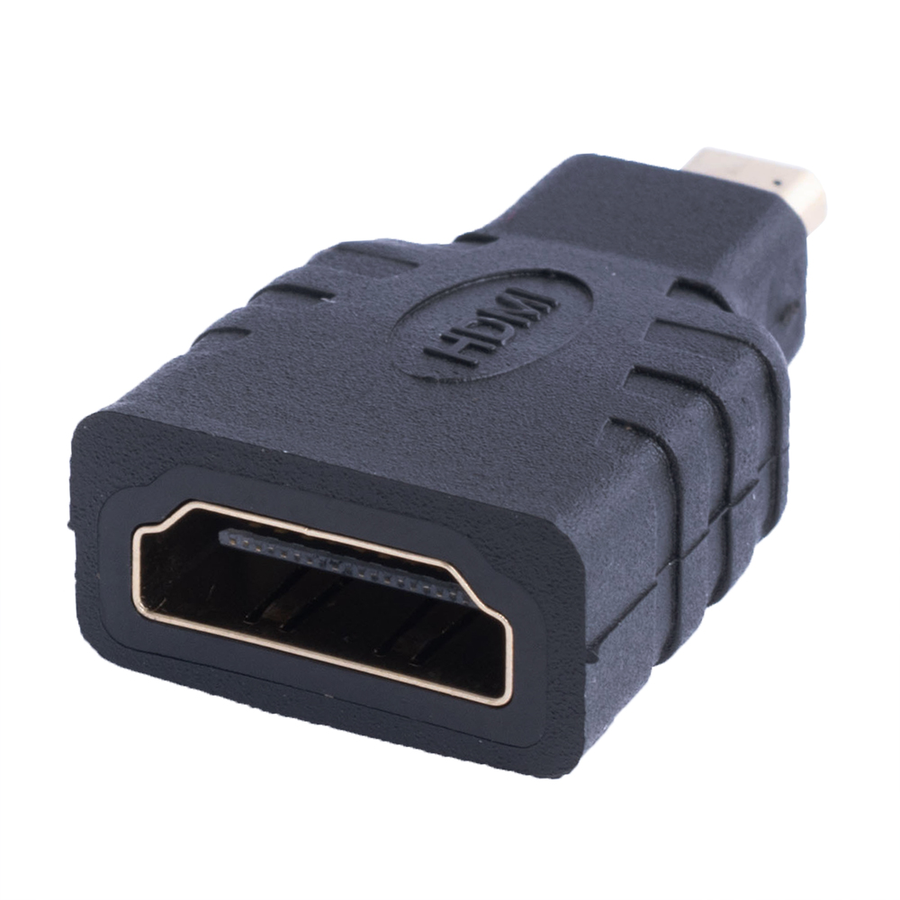 Перехідник micro HDMI "тато" на HDMI "мама"