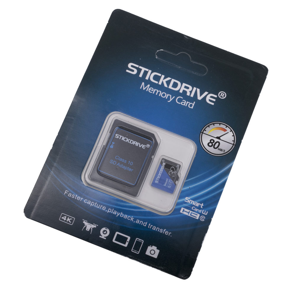 Micro SDHC 32GB Class 10 UHS-I U1 (STICKDRIVE)