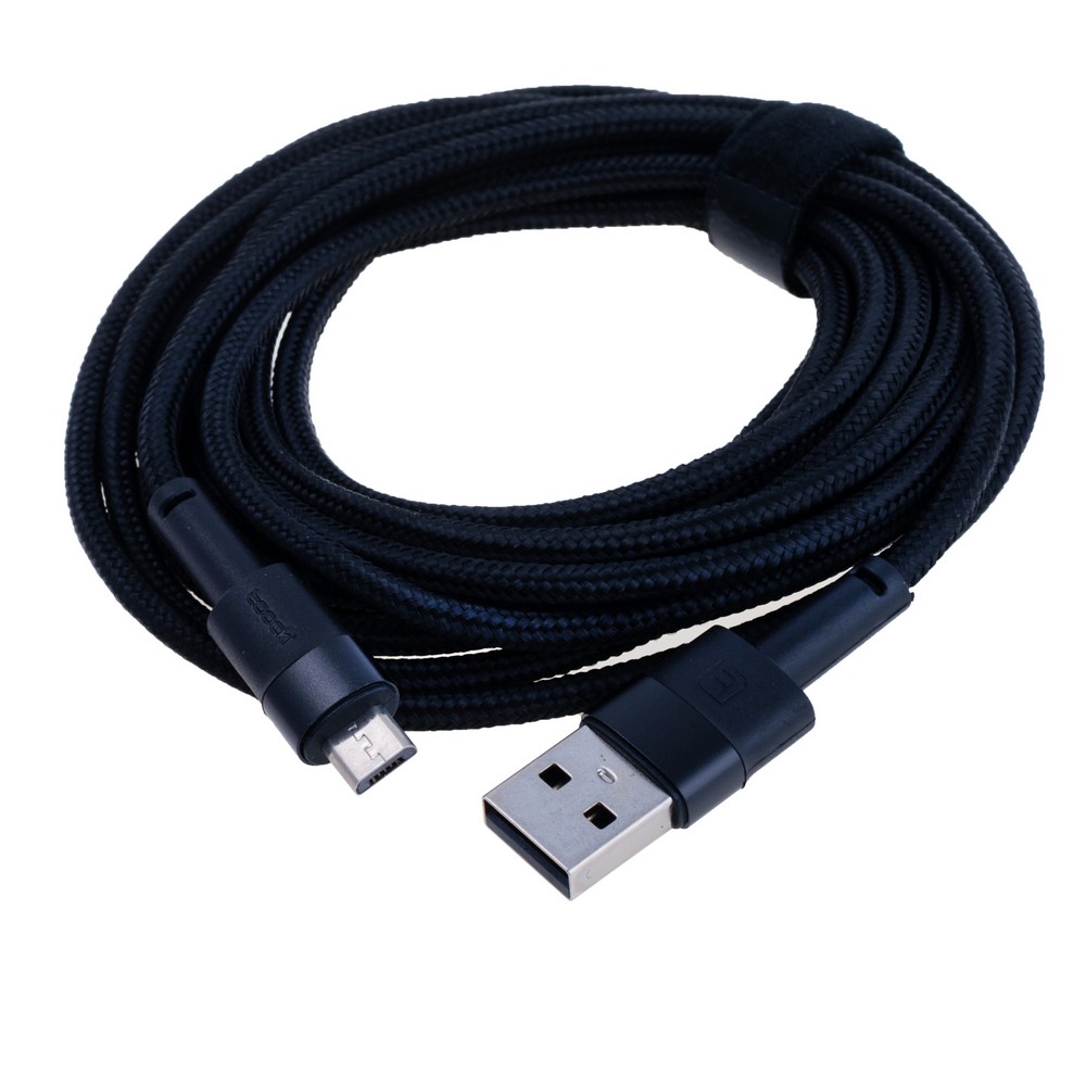 Провід micro USB чорний 3м Провід micro USB чорний 3м