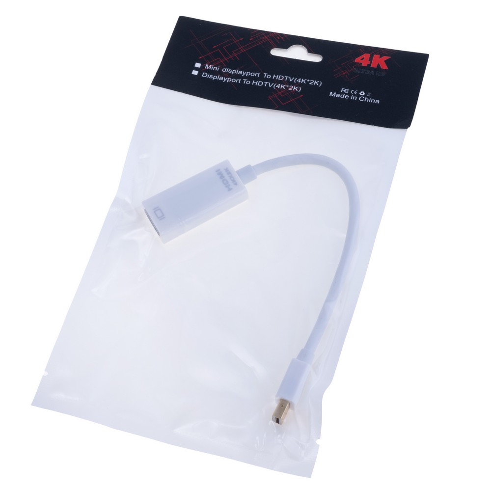 Адаптер Mini DisplayPort -> HDMI 4K/1080P