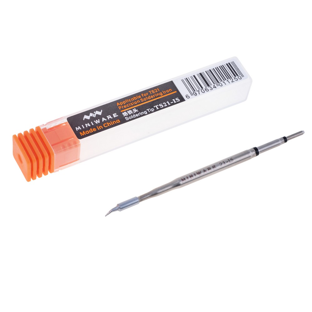 Miniware IS, жало для рукоятки 210 Handle та TS21 Miniware IS, жало для рукоятки 210 Handle та TS21
