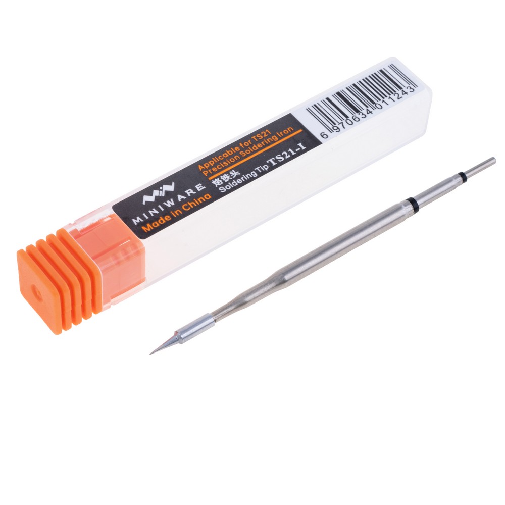 Miniware I, жало для рукоятки 210 Handle та TS21 Miniware I, жало для рукоятки 210 Handle та TS21
