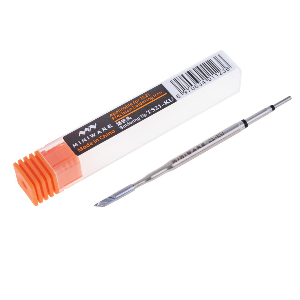 Miniware KU, жало для рукоятки 210 Handle та TS21 Miniware KU, жало для рукоятки 210 Handle та TS21