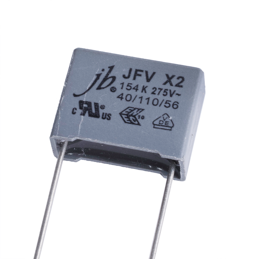 MKP(class X2) 150nF 275VAC 10% (JFV0A1154K150000B)