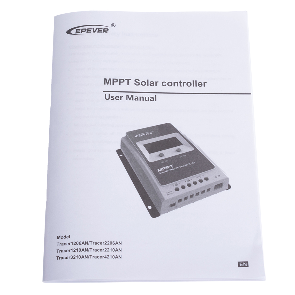 Контролер заряду сонячних панелей MPPT 30А (Tracer 3210AN – Epever)