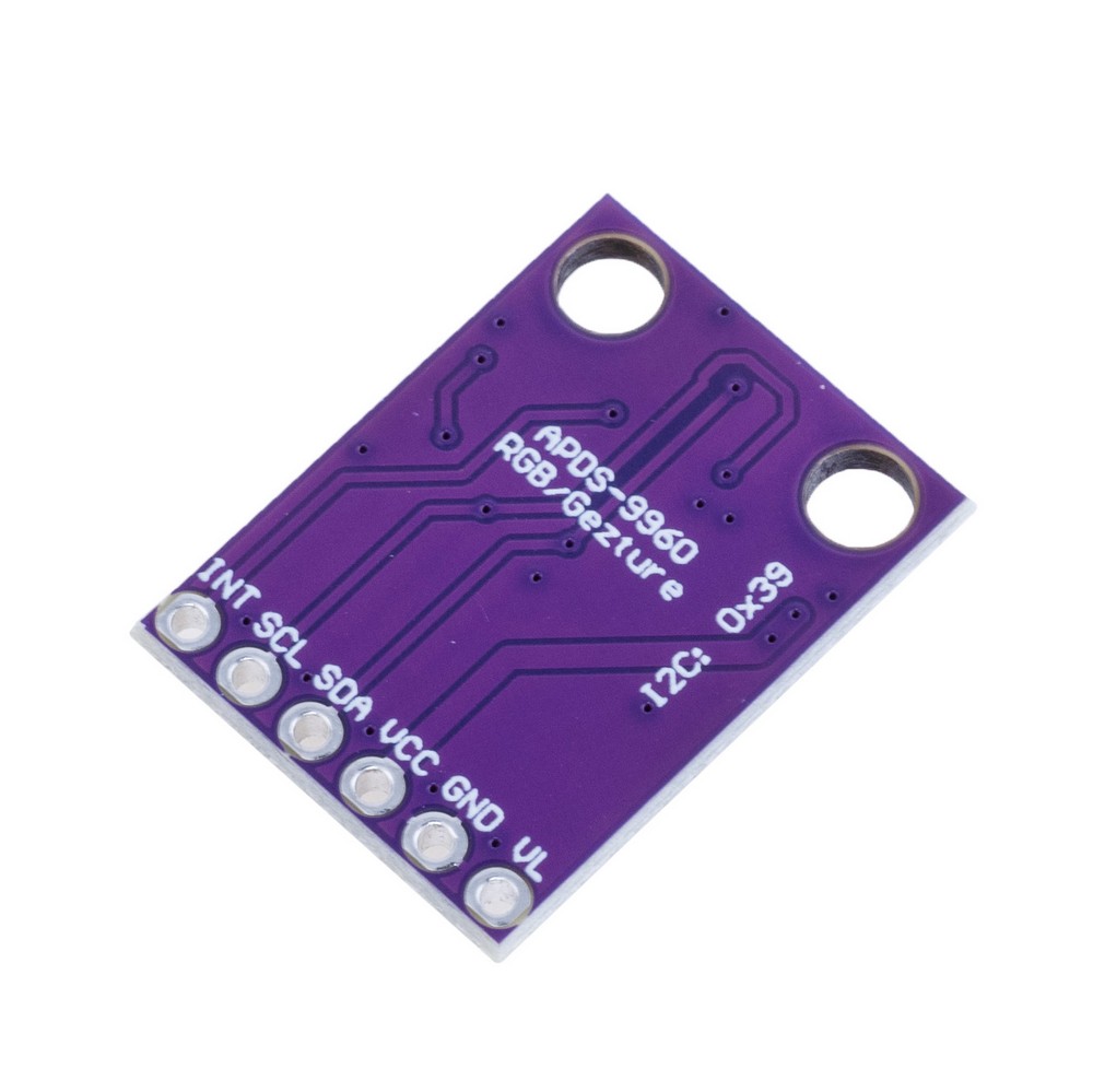 Модуль для виявлення наближення та безконтактного розпізнавання жестів GY-9960-3.3 APDS-9960 Модуль для виявлення наближення та безконтактного розпізнавання жестів GY-9960-3.3 APDS-9960