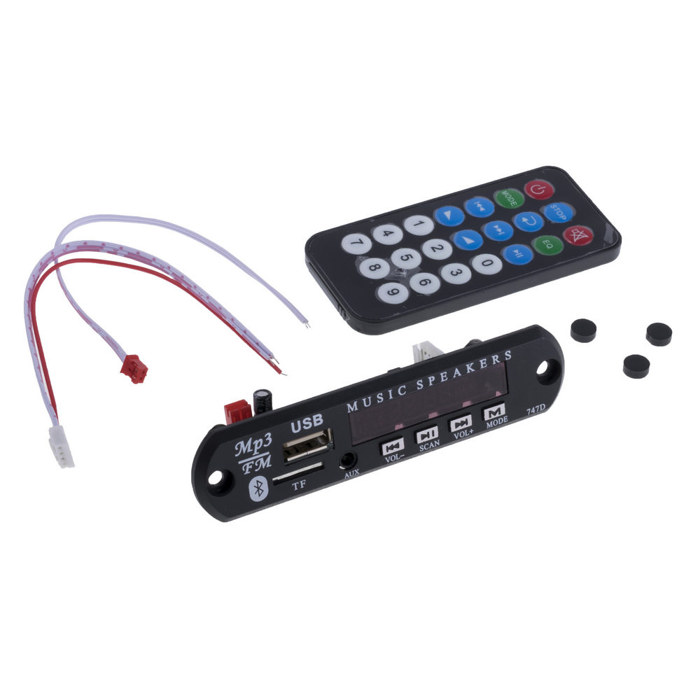 MP3 модуль № 2 FM/USB/BLUETOOTH/SD/Пульт дистанційного керування MP3 модуль № 2 FM/USB/BLUETOOTH/SD/Пульт дистанційного керування