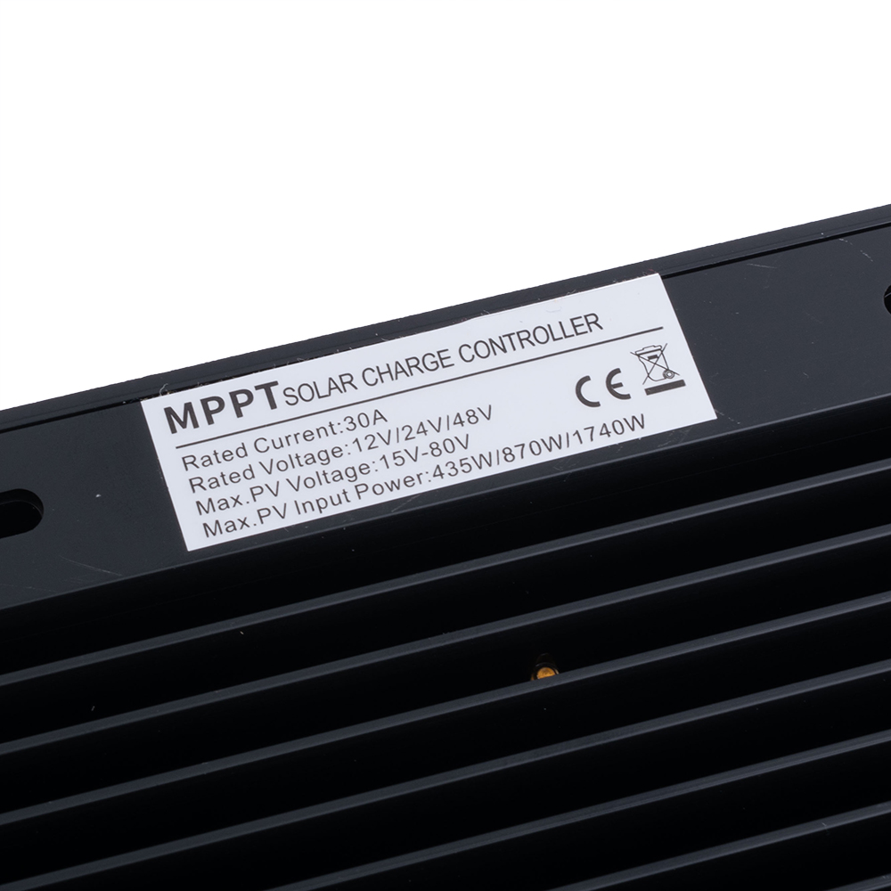 Контролер заряду сонячних панелей MPPT 30А 12В/24В/48В (MPPT-30A)