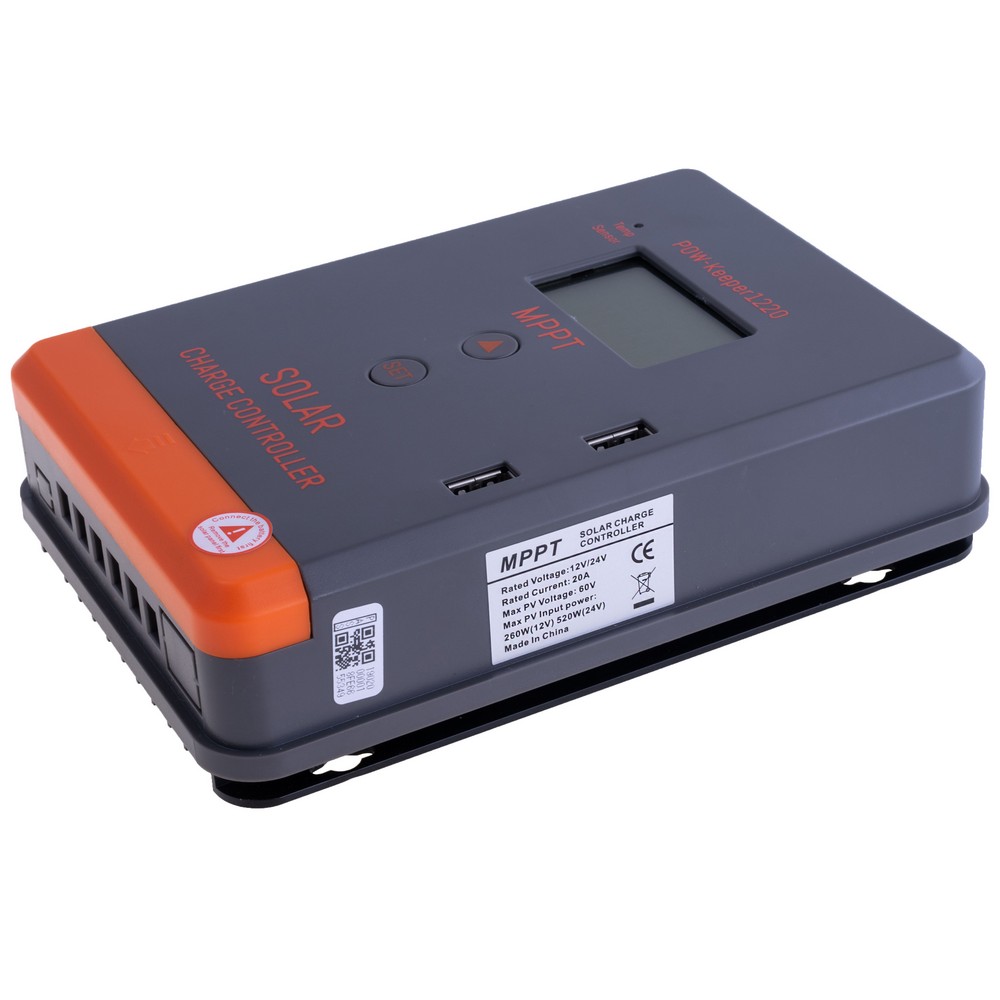 Контролер заряду для сонячних панелей MPPT 20А (Pow-Keeper1220 – PowMr)