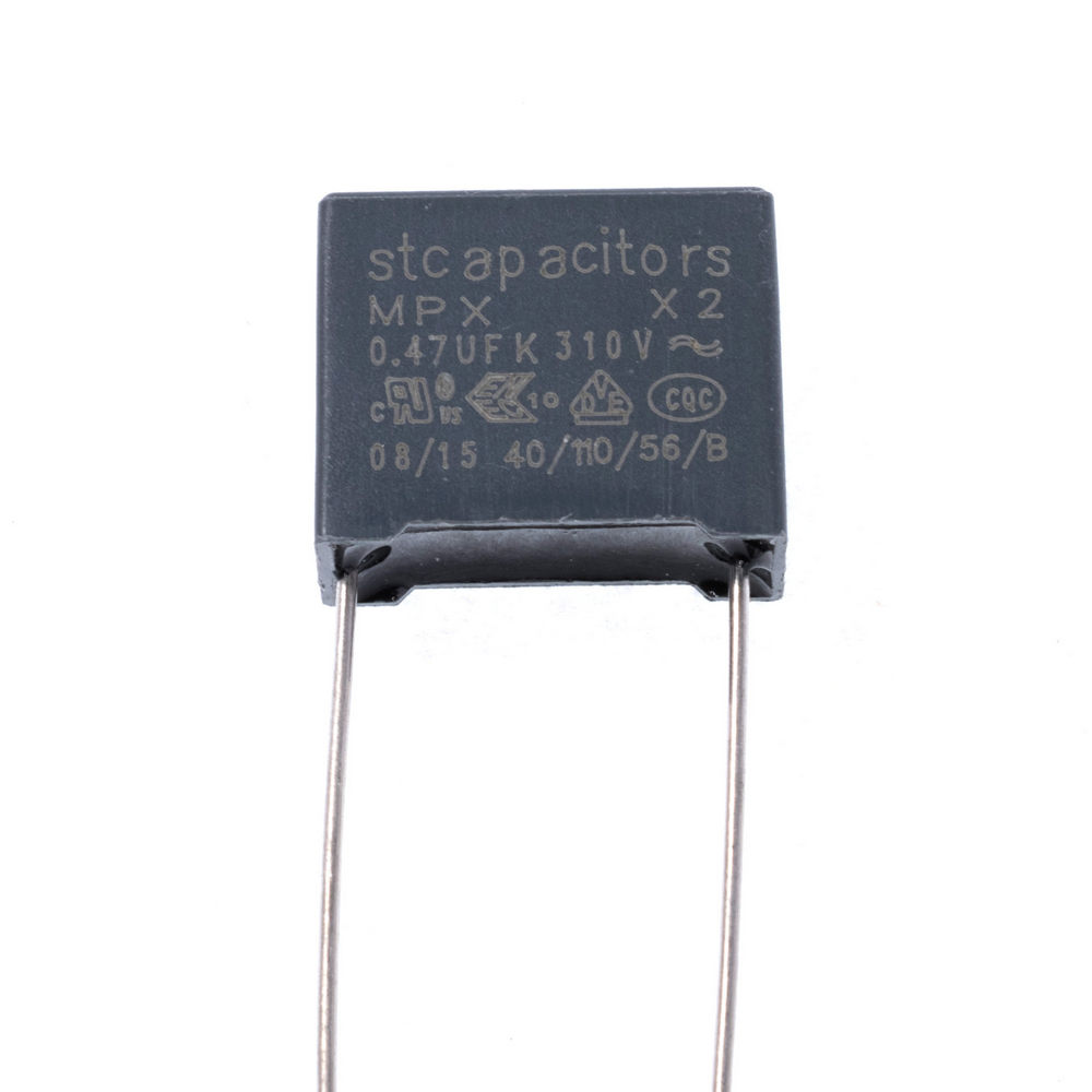 MPX (class X2) 470nF 310VAC K (+/-10%), P = 15mm, 8,4x14,5x18mm (X2474K31L15 (D4) -Stcapasitor) (конденсатор плівковий) MPX (class X2) 470nF 310VAC K (+/-10%), P = 15mm, 8,4x14,5x18mm (X2474K31L15 (D4) -Stcapasitor) (конденсатор плівковий)
