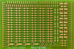 MS-DIP/SMD4 (макетная плата)