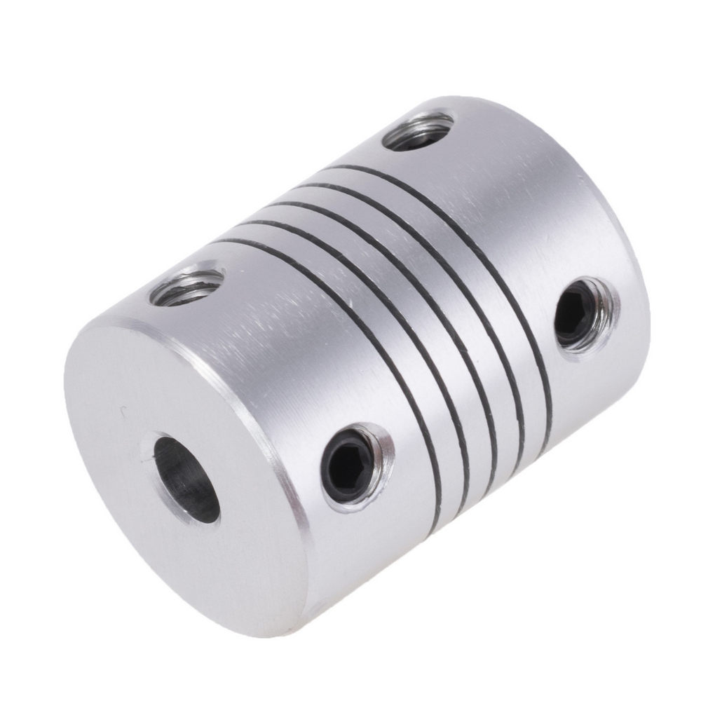 Муфта гнучка алюмінієва 5x6mm (flexible Shaft Coupler 5x6mm)