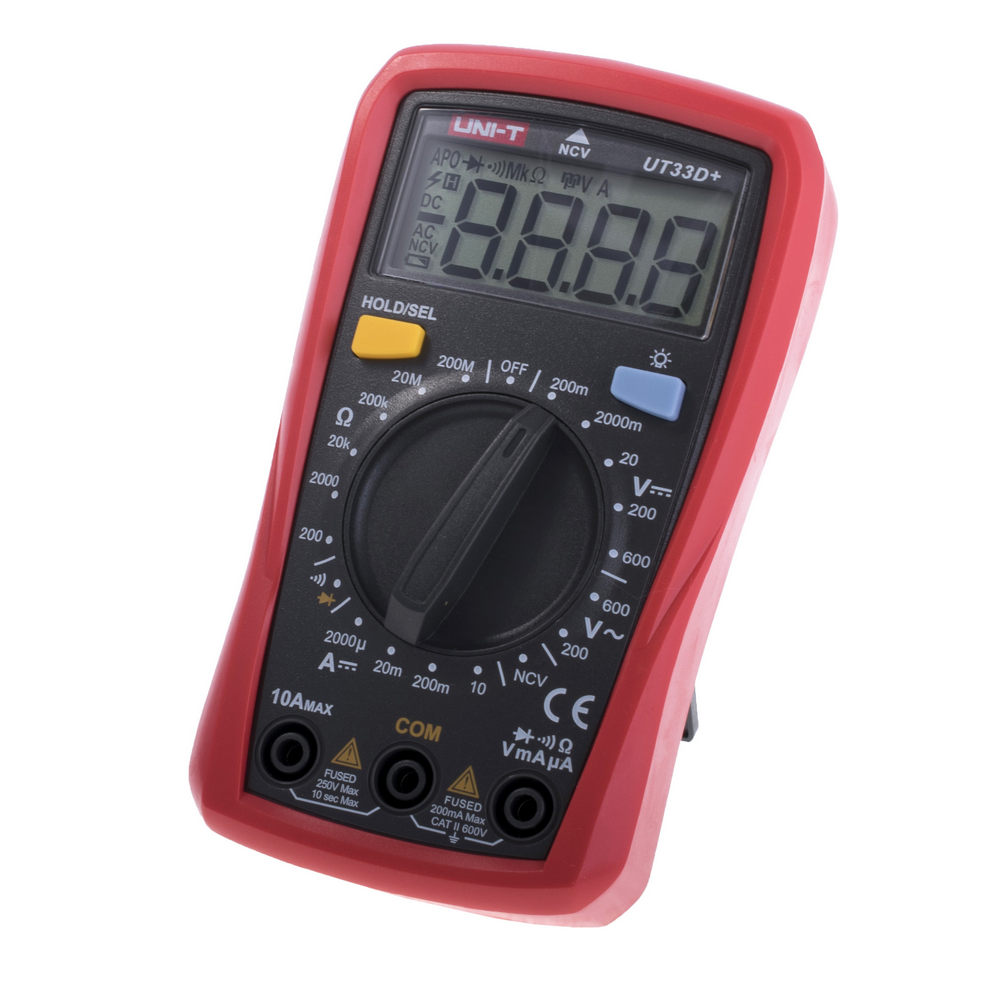 UT33D + (UNI-T) Palm Size Multimeter прим'ята картонна коробка