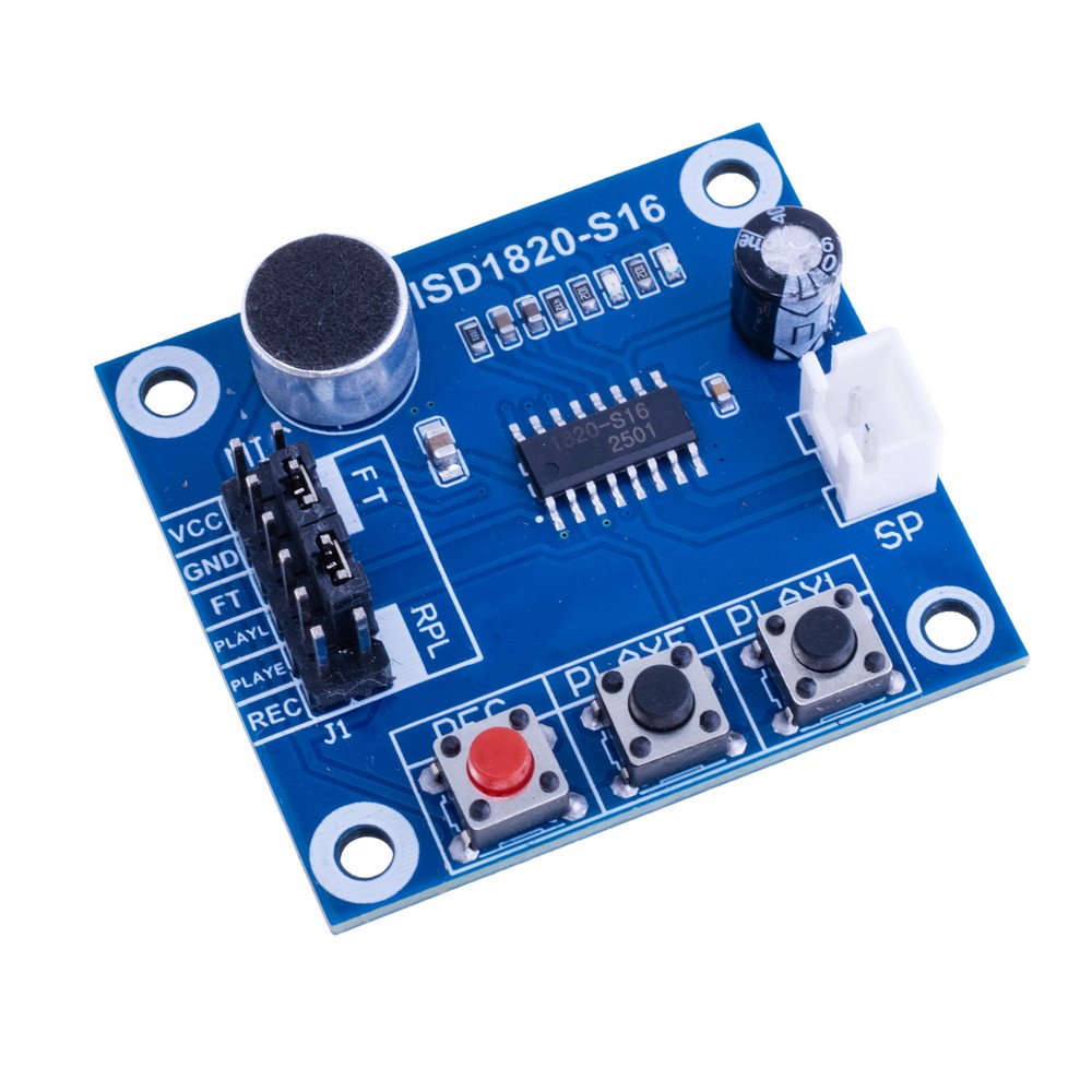 Модуль запису звуку ISD1820 SMD