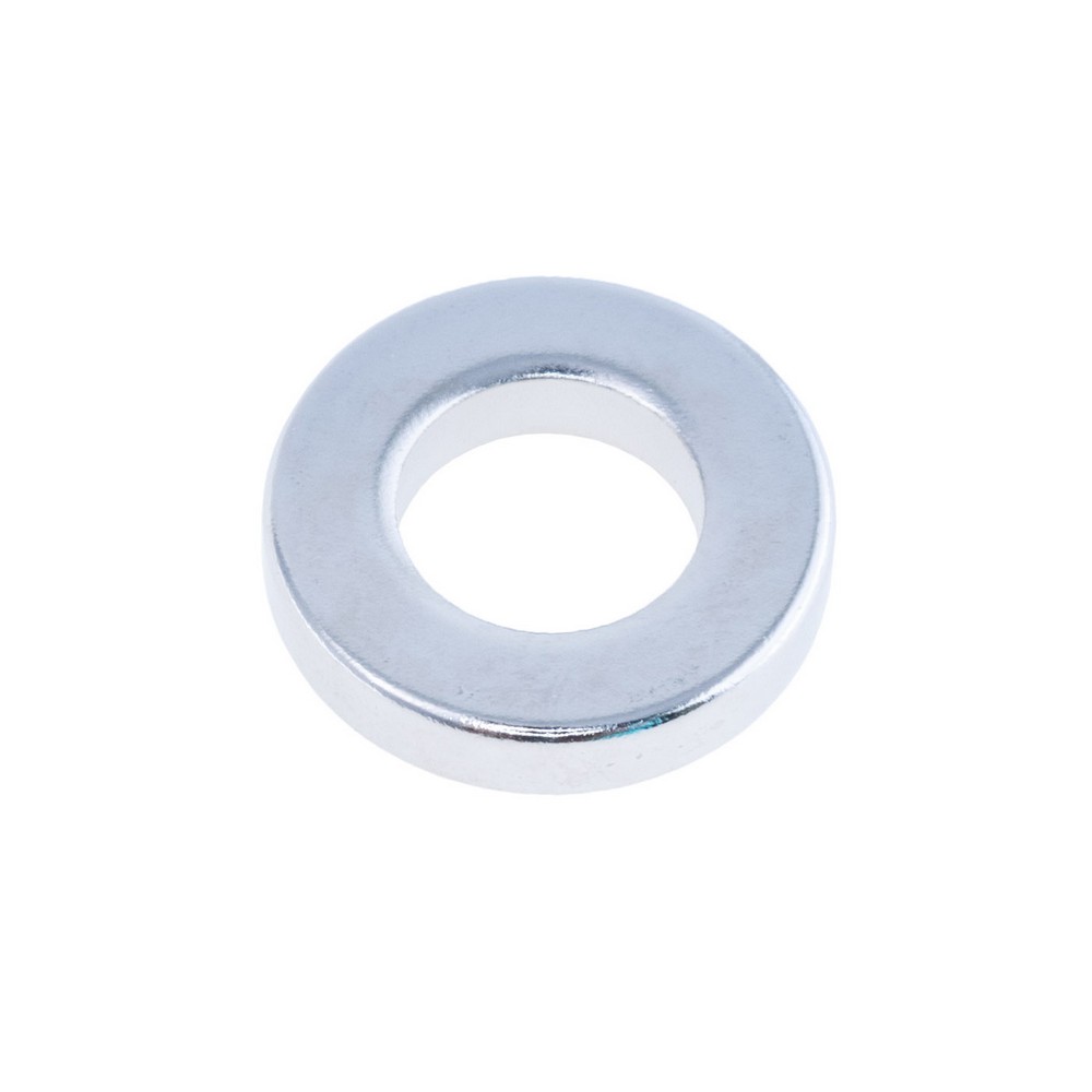 Магніт N38, NdFeB, Ni + Cu + Ni,  Ring, D15 x d8 x 3mm