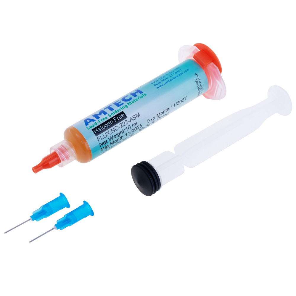 Флюс NC-223-ASM з насадками, пластиковий поршень,10мл Флюс NC-223-ASM з насадками, пластиковий поршень,10мл