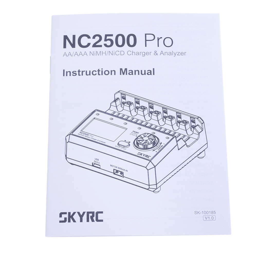 Зарядний пристрій NC2500 Pro (SK-100185-01)