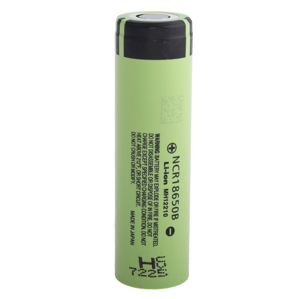 Li-Ion 3350mAh, 3,6V, 18650 Panasonic літій-іонний акумулятор ACCU-NCR18650B