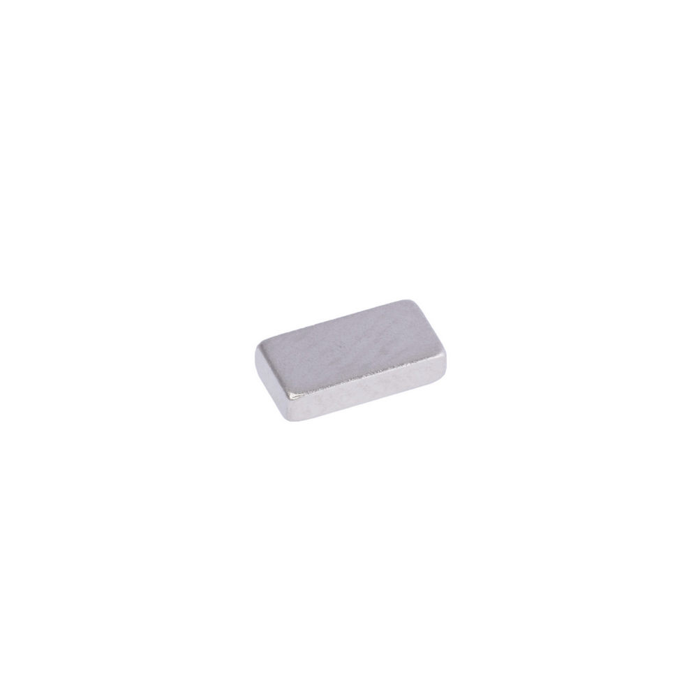 Магніт NdFeB, Блок 6 x 3 x 1.5 mm (N50), Ni + Cu + Ni (нікель) Магніт NdFeB, Блок 6 x 3 x 1.5 mm (N50), Ni + Cu + Ni (нікель)