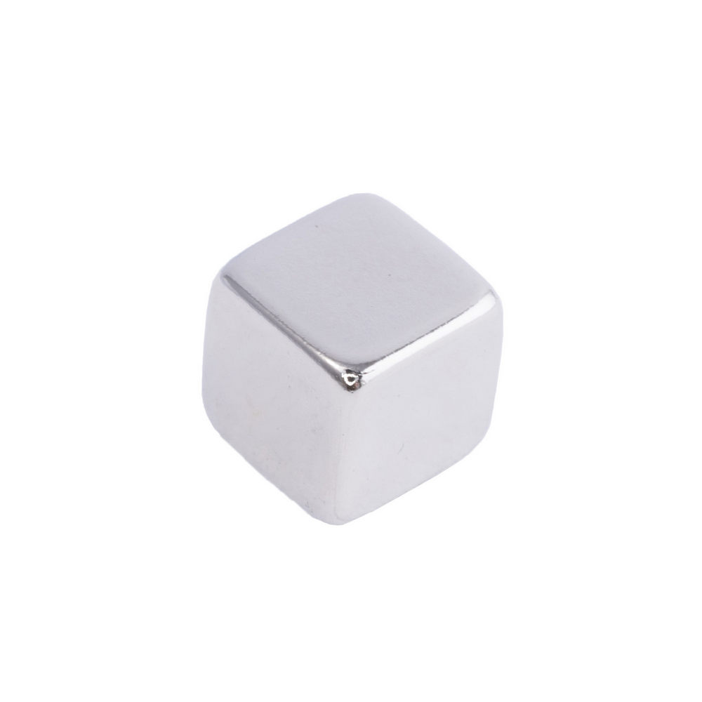 Магніт NdFeB, Блок 8 x 8 x 8 mm (N38), Ni + Cu + Ni (нікель) Магніт NdFeB, Блок 8 x 8 x 8 mm (N38), Ni + Cu + Ni (нікель)