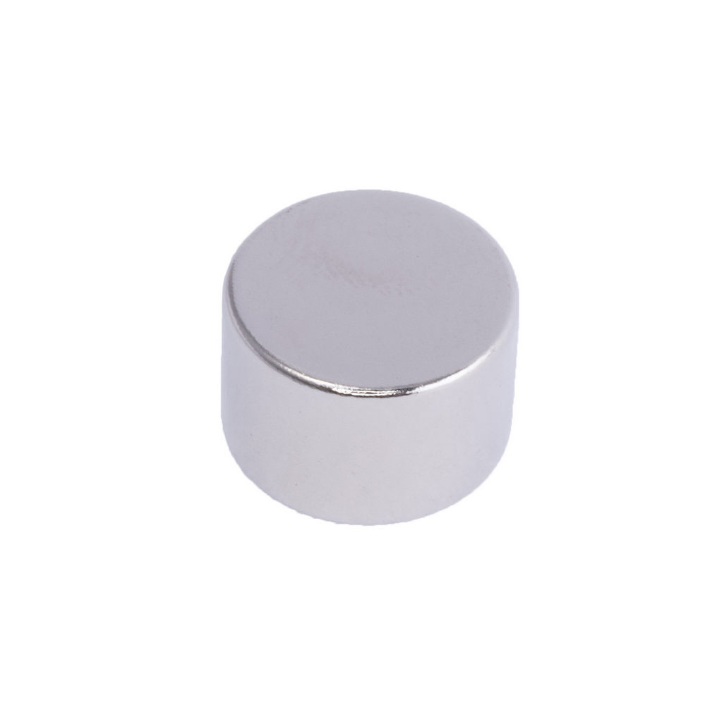 Магніт NdFeB, диск/циліндр D12 x 8 mm (N38), Ni + Cu + Ni (нікель) Магніт NdFeB, диск/циліндр D12 x 8 mm (N38), Ni + Cu + Ni (нікель)