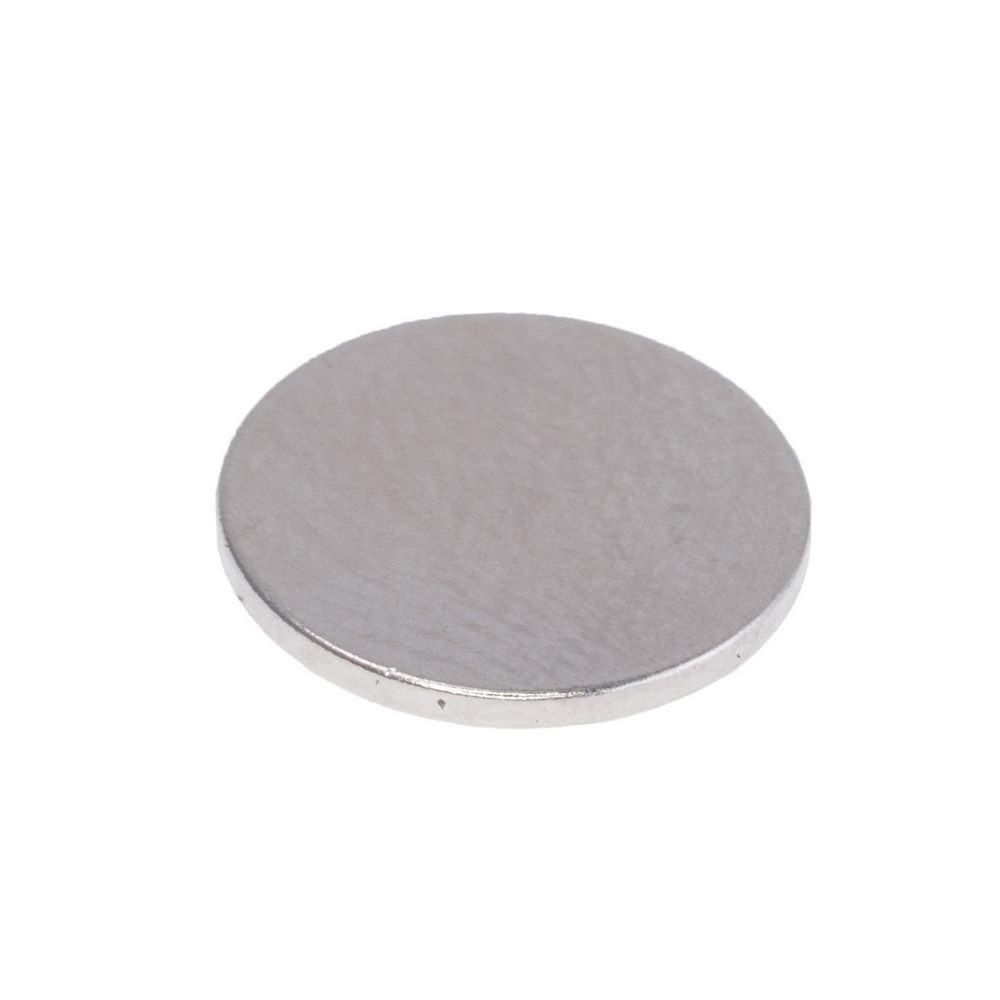 Магніт NdFeB, диск/циліндр D12 x 1 mm (N38), Ni + Cu + Ni Магніт NdFeB, диск/циліндр D12 x 1 mm (N38), Ni + Cu + Ni