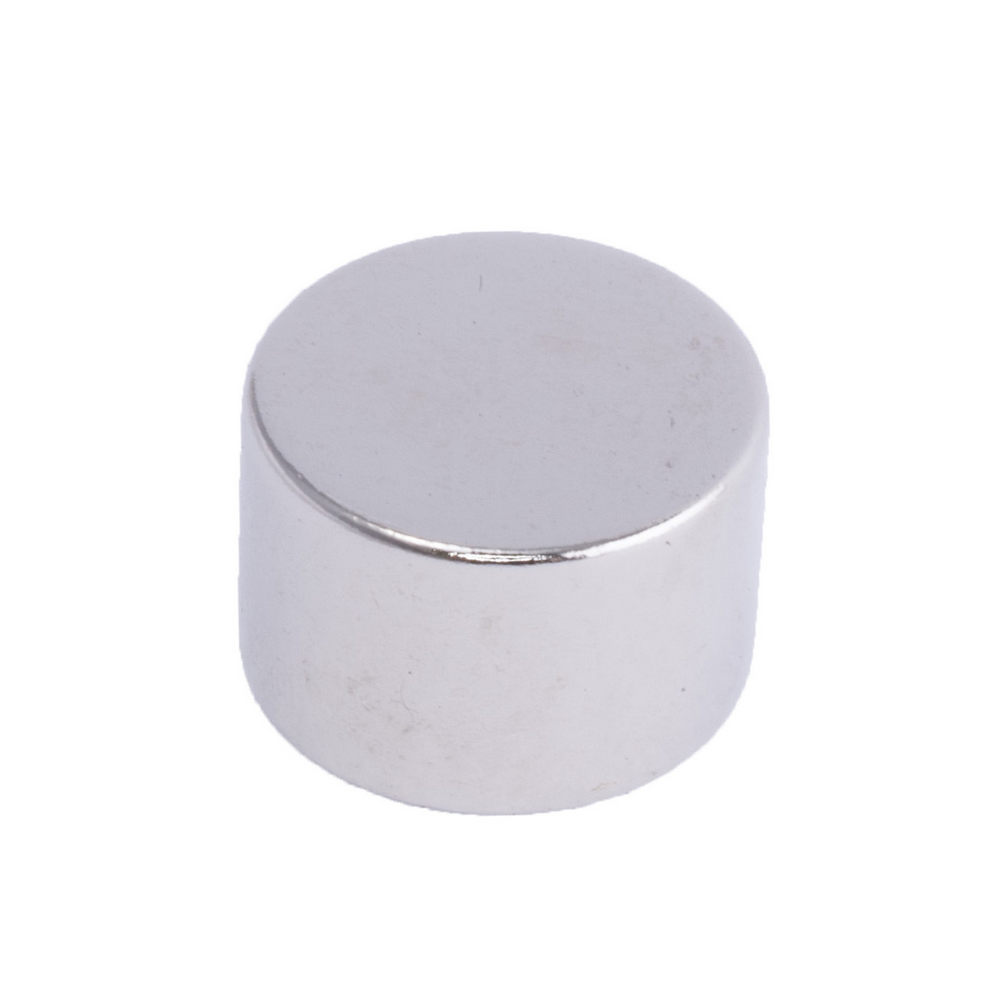 Магніт NdFeB, диск/циліндр D15 х 10 mm (N38), Ni + Cu + Ni (нікель) Магніт NdFeB, диск/циліндр D15 х 10 mm (N38), Ni + Cu + Ni (нікель)