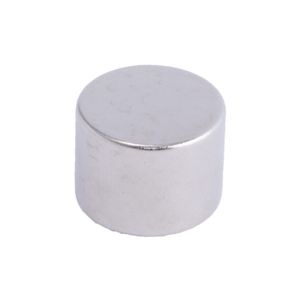 Магніт NdFeB, диск/циліндр D20 x 15 mm (N38), Ni + Cu + Ni (нікель) Магніт NdFeB, диск/циліндр D20 x 15 mm (N38), Ni + Cu + Ni (нікель)