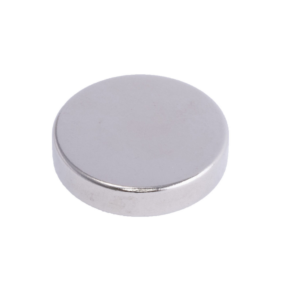 Магніт NdFeB, диск/циліндр D22 х 5 mm (N38), Ni + Cu + Ni (нікель) Магніт NdFeB, диск/циліндр D22 х 5 mm (N38), Ni + Cu + Ni (нікель)