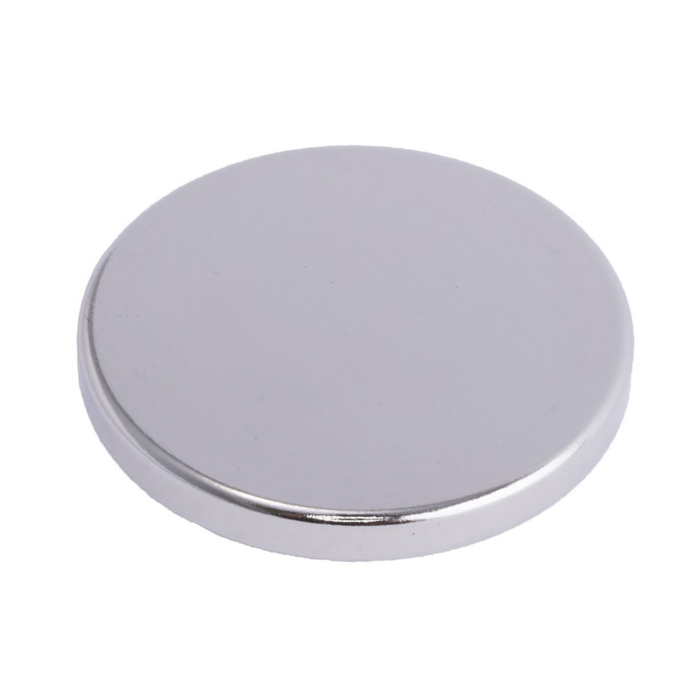 Магніт NdFeB, диск/циліндр D40 x 5 mm (N38), Ni + Cu + Ni (нікель) Магніт NdFeB, диск/циліндр D40 x 5 mm (N38), Ni + Cu + Ni (нікель)