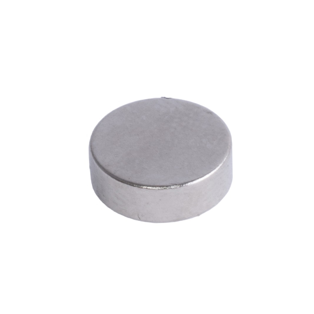 Магніт NdFeB, диск/циліндр D7,5 x 2,5 mm (N38), Ni + Cu + Ni (нікель) Магніт NdFeB, диск/циліндр D7,5 x 2,5 mm (N38), Ni + Cu + Ni (нікель)