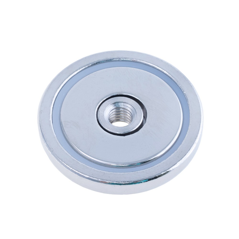 Магніт NdFeB Pot Magnet with Internal Thread, N38, Ni coating,Magnetized, NH36