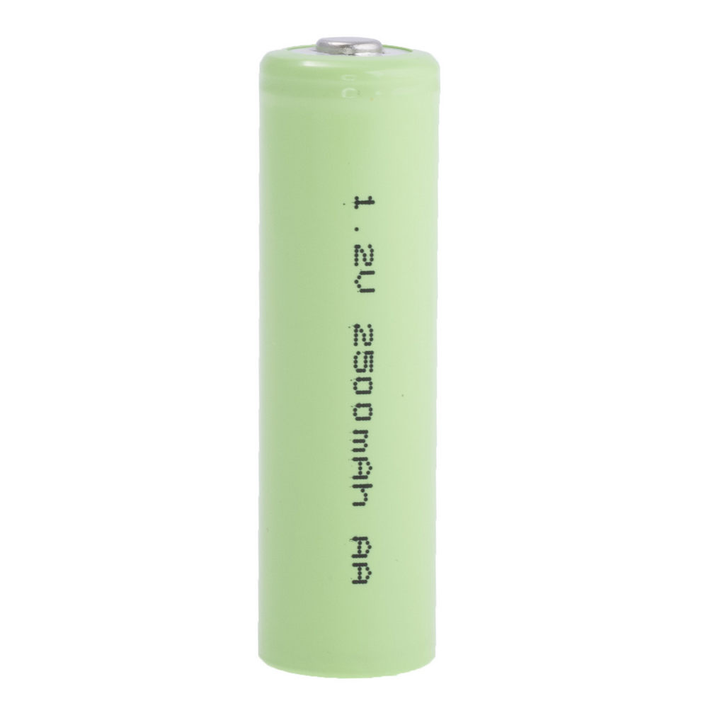 NiMH 2500mAh, 1,2V, AA GEB, нікель-метал-гідридний акумулятор cusp top