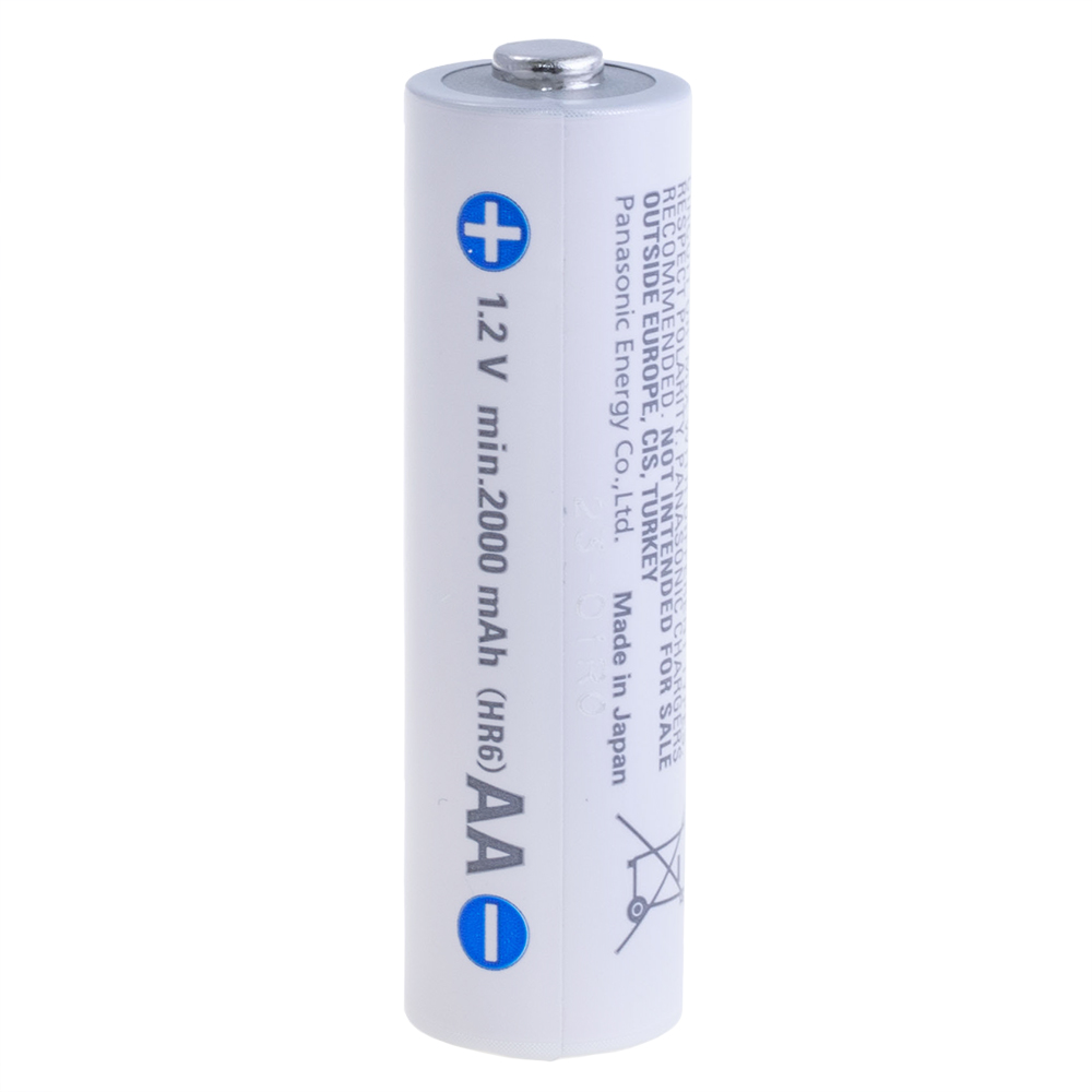 NiMH 2000mAh, 1,2V, AA Panasonic, нікель-метал-гідридний акумулятор BK-3MCDE ENELOOP