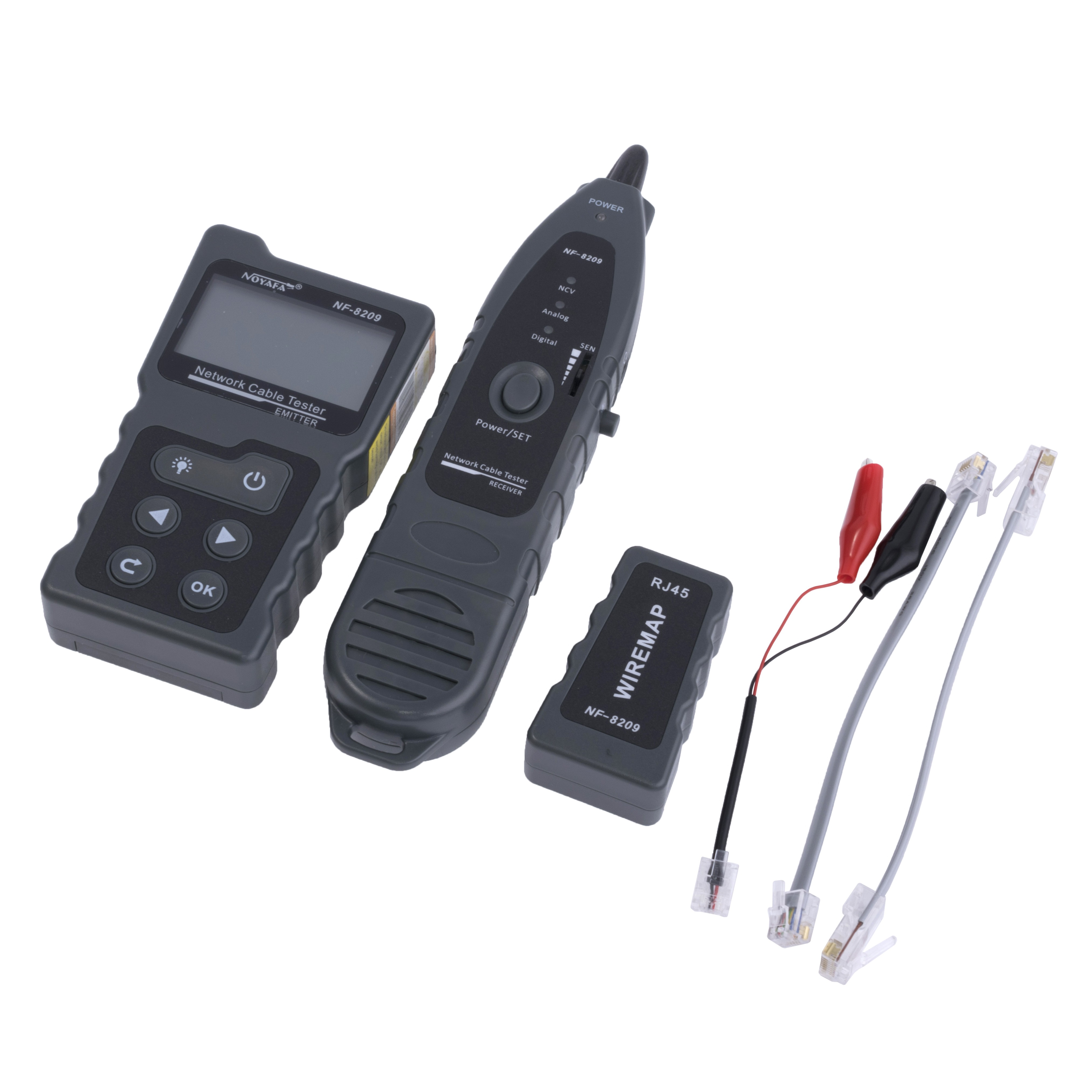 Noyafa NF-8209 кабельний тестер, PoE тестер Noyafa NF-8209 кабельний тестер, PoE тестер
